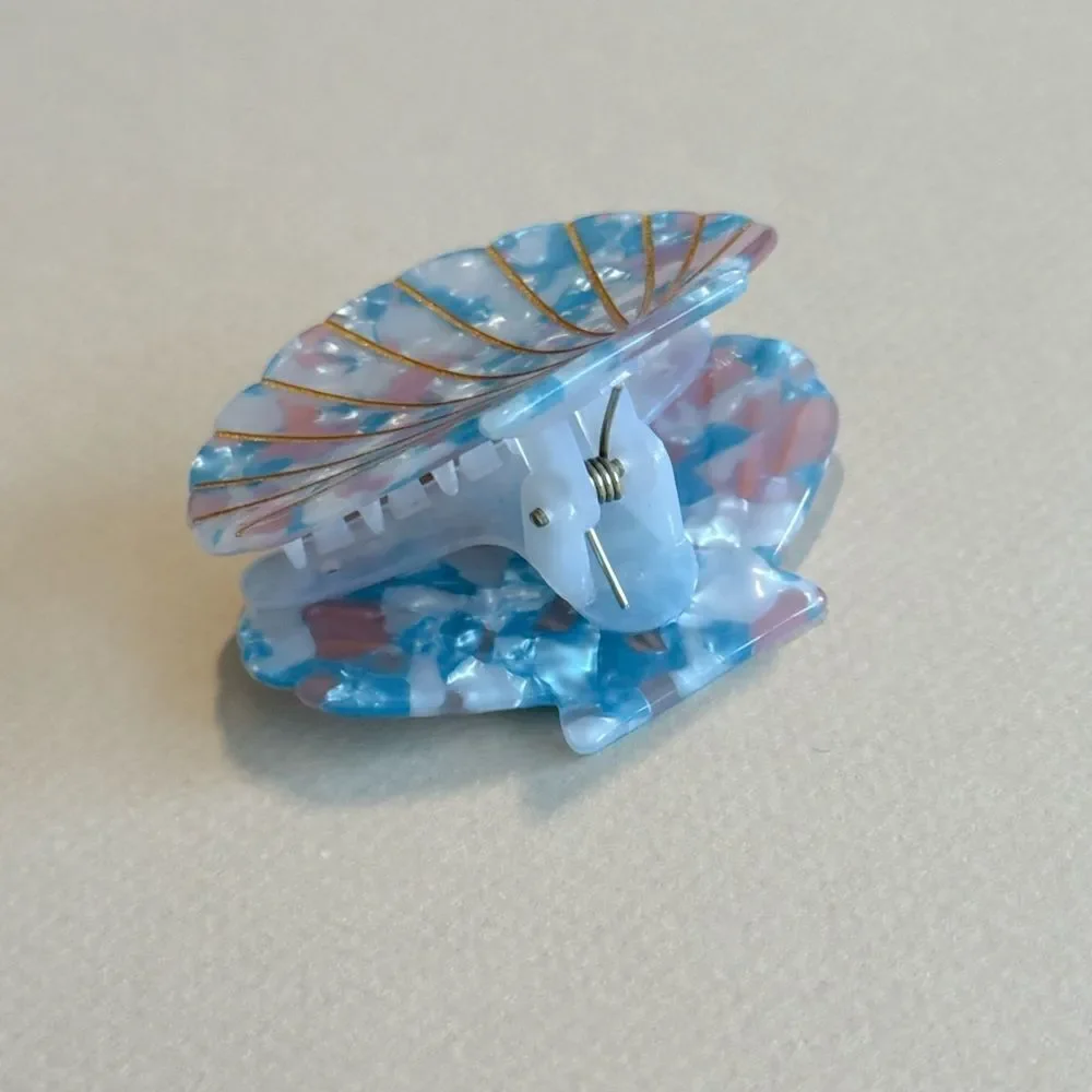 Shell hair clip #1555